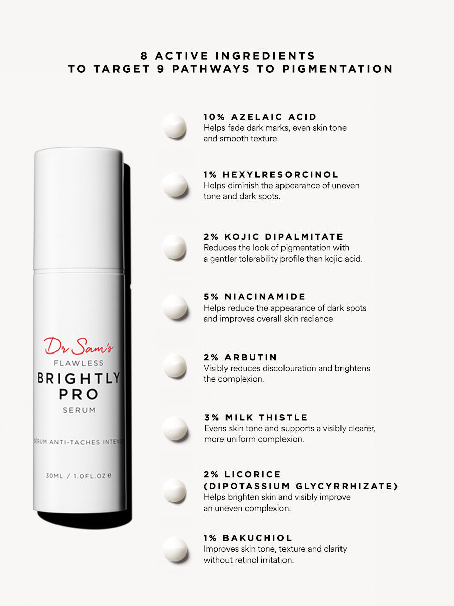 Dr Sam's Flawless Brightly Pro Sérum Anti-Pigmentation 30ml